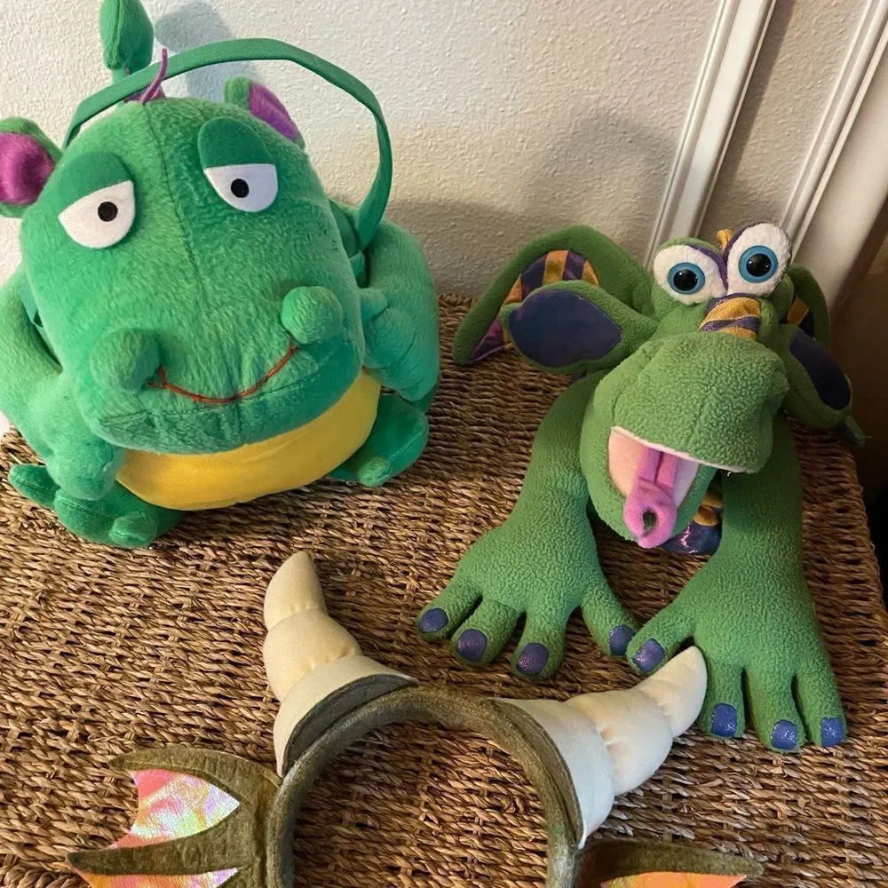Green Dragon Basket Melissa and Doug Dragon Puppet Dragon Headband
